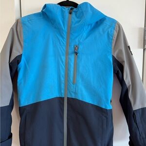 Quicksilver Kids Blue/Grey Ski/Snow Jacket. Size 10